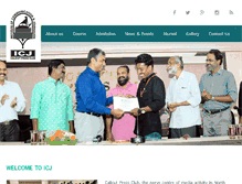 Tablet Screenshot of icjcalicut.com